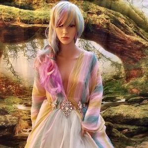 KIKO Japanese Kimono Inspired Wedding Ballgown Set